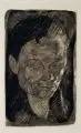Frauenkopf by Käthe Kollwitz, 1905, Vernis-mou auf Bütten, offered Mar 2011