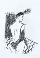 Hertha Günther, Varieté, 1986, Lithographie auf festem Papier