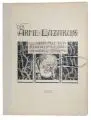Georg Lührig, Der arme Lazarus. Eine Folge Steinzeichnungen von G. Luehrig, Dresden, 1896, Farblithographien