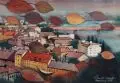 Hans-Erich Schmidt-Uphoff, Bratislava, 1970, Aquarell