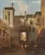 Johann Andreas von Herrenburg, Venezia, vicino di Santa Marta, Wohl 1846, Öl auf Leinwand