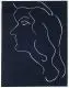 Weiblicher Kopf by Henri Matisse, 1947, Holzschnitt auf festem Papier, offered Dec 2010