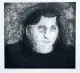 Eva Vent, In Memoriam Frau Meissner, Arbeiterin in Fern-Lüttkevitz, 1978, Aquatintaradierung