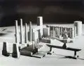 Edmund Kesting, Modell zu einem Entwurf des Eisenhüttenkombinats Ost