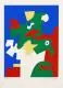 Otmar Alt, Tiere, 1968, Farbserigraphie