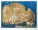 Wolfgang E. Biedermann, Bastei IV, 1976, Farboffsetdruck