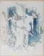 Franz Albert Jüttner, Satyr und Nymphe / Herr und Dame, Um 1910, Aquarelle über Bleistift / Farbradierung auf festem Japan, koloriert