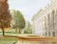 Denis Geoffroy Dechaume, Paris - Grand Palais im Herbst. Spätes 20. Jh, Öl auf Leinwand
