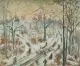 Oskar Nerlinger, Winter in der Heide, 1956, Öl auf Leinwand