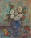 Fred Walther, Astern im Glas, 1976, Öl auf Leinwand