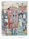 Wolfgang Beier, Stadtansicht. Ohne Jahr, Gouache und Tusche