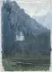 Wolfram Christian August Leonhardi, Blick auf Neuschwanstein, Öl auf Leinwand, auf Papier montiert