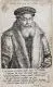 Hendrick Goltzius, Portrait des Petrus Forestus, Um 1586, Kupferstich auf Bütten