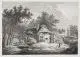 Juliane Wilhelmine Bause, Baumbestandene Landschaft. 1. H. 19. Jh, Radierungen auf Bütten