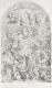 Heinrich Merz, Magnus dies domini et terribilis valde, Kupferstich nach Petrus Cornelius auf festem Papier
