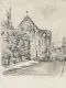 Julius Arthur Barth, Großenhain, Um 1920, Bleistiftzeichnung auf festem, chamoisfarbenen Papier