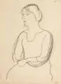 Otto Gussmann, Damenportrait. 1. Viertel 20. Jh