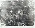 Gustav Wolf, Unterwelt, Um 1930, Holzschnitt auf chamoisfarbenem, festen Papier