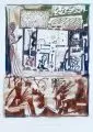 Jürgen Böttcher, Tabocco Burri III, 1993, Farboffsetdruck