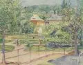 Richard Dreher, Schlosspark Pillnitz. Wohl späte 1920er Jahre