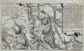 Carl Scharff, Accurater Plan des Königl. Pohlnisch Churfürstl. Saechsisch. Jagd Schlosses Hubertusburg ( ), Um 1763, Altkolorierter Kupferstich. "(…) allwo den 15ten Febr. 1763 der Friede zwischen der Kaiserin-Königin des Königs in Pohlen und des Königs in Preussen Majestaten