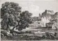 Andreas Geyer, / Unbekannter Künstler, Reiter am Fluß/ Hirsche am See. 18. Jh, Radierungen