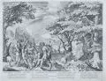 Nicolaes Visscher, Proiicerent Fratres Iosephum in Cisternam, [...], Kupferstich auf Bütten