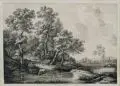 Jean-Jacques de Boissieu, Artaria à Mannheim, 1806, Radierung auf Bütten nach einem Gemälde von J