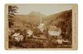 Hermann Krone, Krippen, 3. Kirche u. Schule, 1886, Albuminabzug