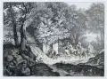 Ludwig Richter, Brunnen bei Ariccia.