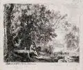 Carlo Losi, Johannes der Täufer, 1773, Radierung