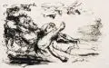 Max Slevogt, Die goldene Kugel, Um 1920, Lithographie