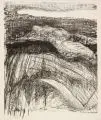 Claus Weidensdorfer, Liegender weiblicher Akt. Ohne Jahr, Lithographie