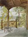 Wilhelm Claudius, Blick auf Dresden im Spätsommer, 1913, Aquarell über Bleistift auf Papier