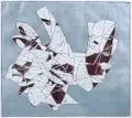 Karin Heyne, Zwei Figuren, 1991, Linolschnitte, silberummalt, ein Blatt koloriert