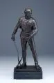 Gerhard Janensch, Gerhard Janensch, Kesselschmied, 1896, Bronze, braun patiniert