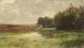 Heinrich Deuchert, Moorlandschaft, Wohl 1900, Öl auf Leinwand, auf Hartfaserplatte aufgezogen