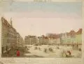 Gottlieb Friedrich Riedel, Prospect von Dresden [ ], Um 1780, Kolorierter Kupferstich
