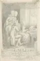 August Leopold Venus, Clavier: Unterricht, Bleistiftzeichnung