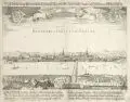 David Funck, Electoralis Civitas Dresda, Um 1680, Kupferstich