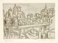 Walter Denecke, Bautzen, Radierung