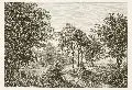 Traugott Faber, Aus dem grossen Garten bey Dresden, Radierungen