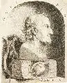 Janus Lutma d. J., J. Vondelius, Um 1681, Kaltnadelradierung auf Bütten in Punktmanier