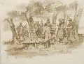 Carl August Richter, (zugeschr.), Herrenrunde