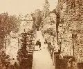 Hermann Krone, Basteibrücke, 1857, Albuminabzug