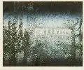 Wolfgang Korn, Nebel im Barockpark, 1991, Monotypie