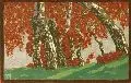 Carl Thiemann, Birken im Herbst