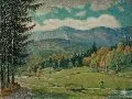 Ernst Wilhelm Eitner, Aus Kiesewald Rsgb., Öl auf Leinwand