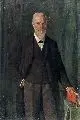 Otto Sohn-Rethel, Bildnis Prof. Grainer (?), 1917, Öl auf Leinwand