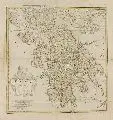Johann Christian Berndt, Graeciae Antiquae, specimen geographicum [ ], Kolorierter Kupferstich